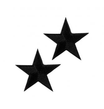 Našitek Zvezdi | črna