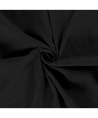 Nooteboom Tetra z vezenimi rožami | črna | 100%CO 15141.069