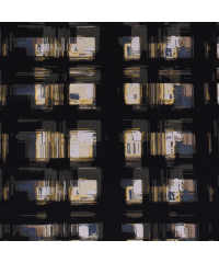Nooteboom Jersey Abstraktna okna | črna | 95%VI / 5%EL 16071.069