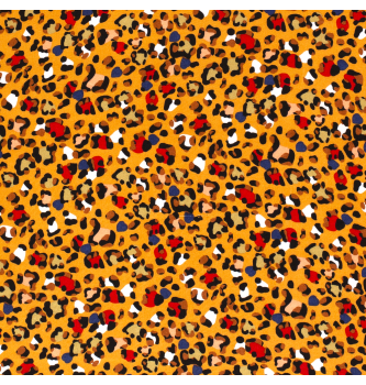 Viskoza Pisan Leopard | oker | 100%VI