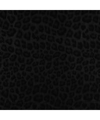 Verhees Umetno usnje Silktouch | črnileopard | 65%PL / 30%PU / 5%EL 04394.002