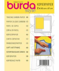 BURDA Kopirni papir BURDA | bele in rumene barve | 83x57cm | 2 kos 501030