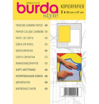 Kopirni papir BURDA | bele in rumene barve | 83x57cm | 2 kos