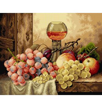 Gobelin Sadje in vino na polici | Edward Ladell | 40x50cm