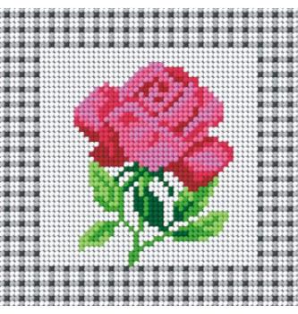 Gobelin Vrtnica | 15x15cm