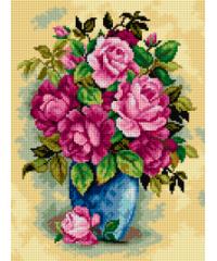 ORCHIDEA Gobelin Roza vrtnice | 30x40cm 2521J