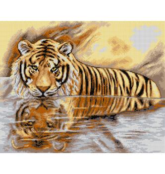 Gobelin Tiger | 40x50cm