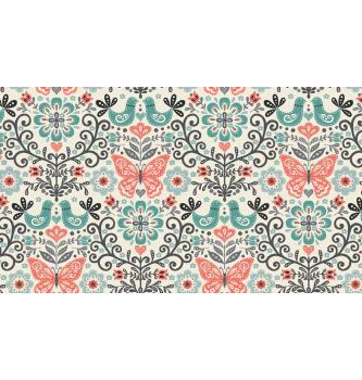 Patchwork blago Allower turquoise | 110cm