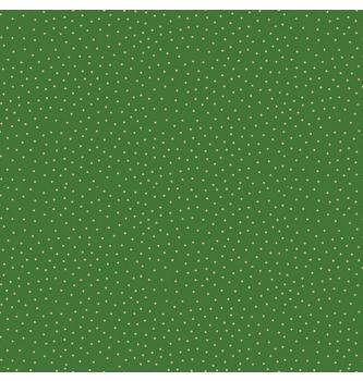 Patchwork blago Yuletide Spot Green | 110cm