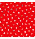 Patchwork blago Pamper Lips red | 110cm