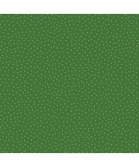 MAKOWER Patchwork blago Yuletide Spot Green | 110cm 2247/G
