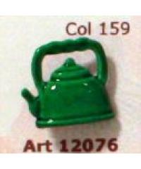 BONFANTI Gumb kovinski čajnik | zelen 12076
