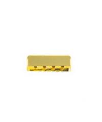 KH Group Kovinska končna sponka za trakove 25mm | zlata 640-45479