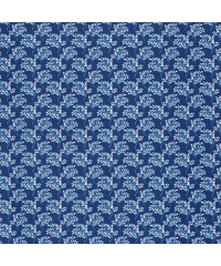 Nooteboom Puplin Sitne grančice | plava | 100%CO 15555.005