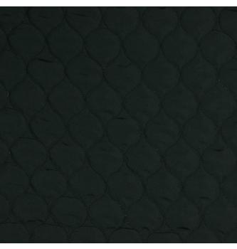 Štepana tkanina za jakne Kapljice | crna | 100%PL