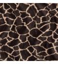 Veštačko krzno Žirafa | smeđa | 100%PL