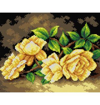 Goblen Žute ruže | Eugene Claude | 24x30cm