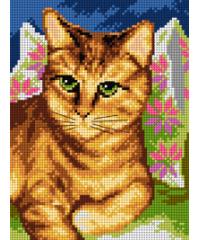 ORCHIDEA Goblen Riđa mačka | 18x24cm 2625F