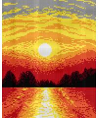 ORCHIDEA Goblen Zalazak sunca | 24x30cm 1529H