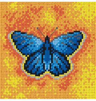 Goblen Plavi leptir | 15x15cm