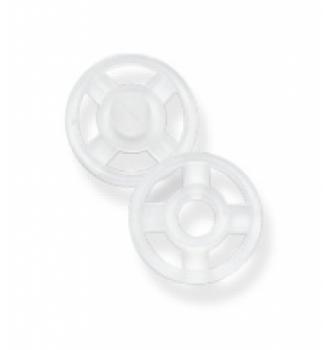 Prišivni pritiskači | 7mm | transparentni | plastika