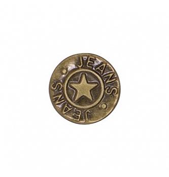 Gumb Jeans Zvezda | 17mm
