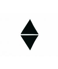 MONO-QUICK Našitek Črn trikotnik 06321