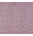 Poplin Geometrijski listki | siva/roza | 100%CO
