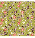 Poplin Čarobni nageljni | limeta | 100%CO