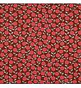 Poplin Retro rožice | karamela | 100%CO