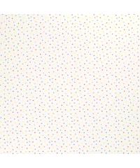 Nooteboom Poplin Pisane zvezdice | bela | 100%CO 19752.050