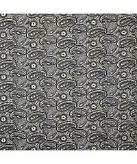 Hemmers Poplin Paisley | siva | 100%CO 201135.3007