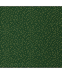 Nooteboom Poplin Božične pike | metalik | zelena | 100%CO 20702.025