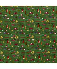 Nooteboom Poplin Delo na cesti | zelena | 100%CO 14394.026