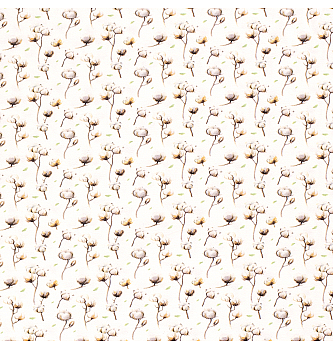 Jersey Bombažki | krem | digitalni tisk | 95%CO / 5%EL