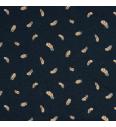Jersey Peresa glitter | indigo melanž | 60%CO / 35%PL / 5%EL