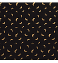 Perje | metallic | zlata na črni | 96%CO / 4%EL