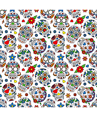 Nooteboom Jersey Pisane lobanje | bela | 95%CO / 5%EL 15809.050