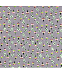 Nooteboom Jersey Čudežne rože | siva | 95%CO / 5%EL 15627.063