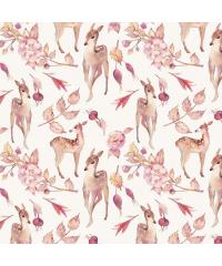 Mutsaers Jersey Srnice | naravna | digitalni tisk | 95%CO / 5%EL 4971.0151