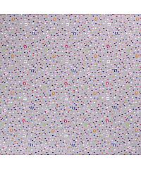 Nooteboom Jersey Podkvice in srčki | svetlosiva | 95%CO / 5%EL 17707.061