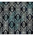 Viskozna tkanina Batik | temnomodra | 100%VI