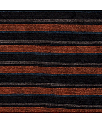 Nooteboom Chenille Črte | opečnata | 100%PL 16353.056