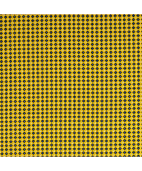 Hemmers Poplin Geometrijske rožice | gorčična | 100%CO 201136.0001