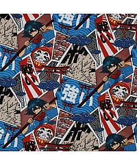 Verhees Jersey Manga | multicolor | digitalni tisk | 95%CO / 5%EL 03221.001