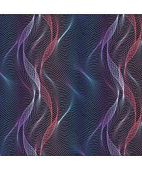 Nooteboom Jersey za športna oblačila Spirale | lila | digital | 85%PL / 15%EL 20320.017