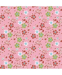 Nooteboom Poplin Čarobni nageljni | svetloroza | 100%CO 15828.014