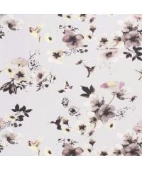 Nooteboom Peachskin Cvetje | svetlosiva | 100%PL 13303.061
