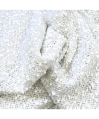 Ltex Mrežasta pletenina Bouclé  | bela | 100%PL 70579.050