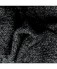 Ltex Mrežasta pletenina Bouclé  | črna | 100%PL 70574.069